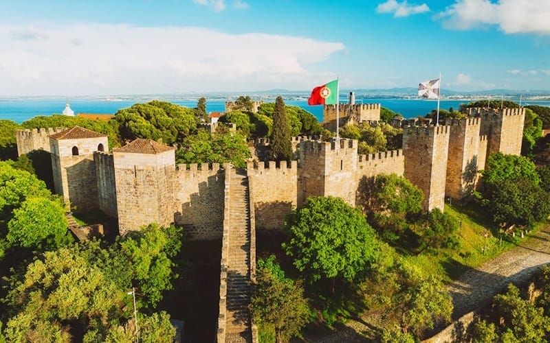 Castelo de São Jorge in Lissabon