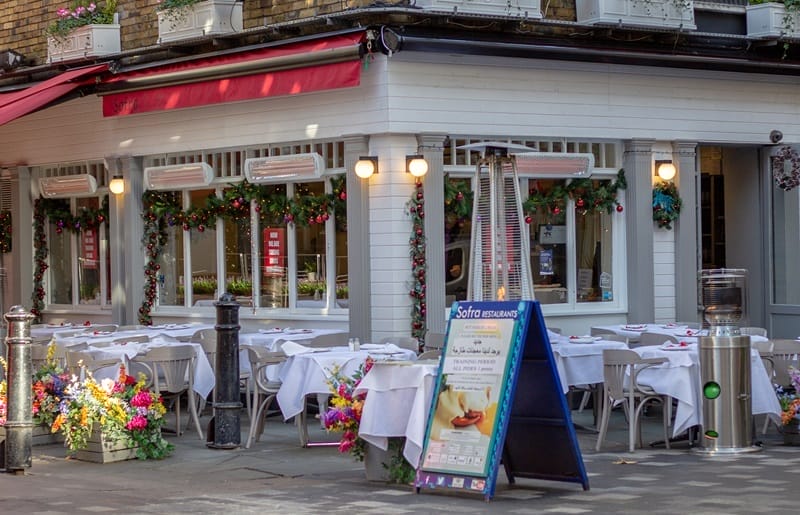 Sofra Restaurant in London