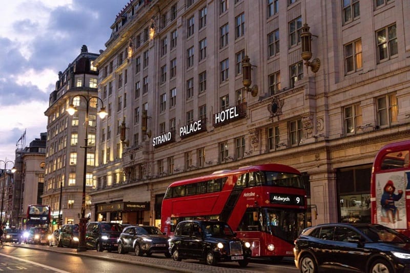 Strand Palace Hotel in London
