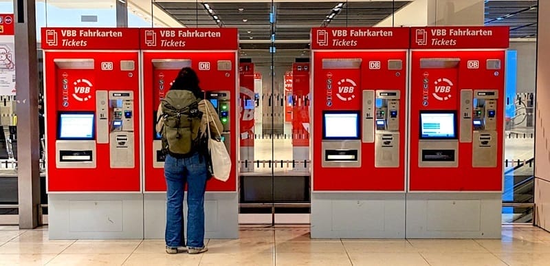 Ticket machine in Berlin