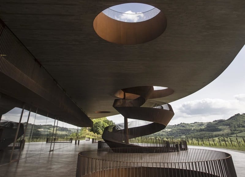 Azienda vinicola Antinori nel Chianti Classico in Toscana