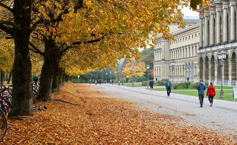 Herbst in München