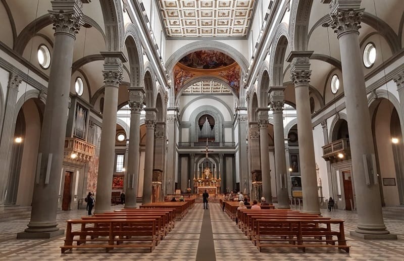 Basílica de San Lorenzo en Florencia