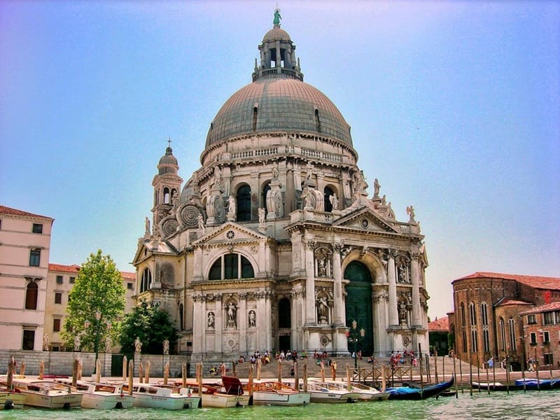 Basílica de Santa María de la Salud en Venecia