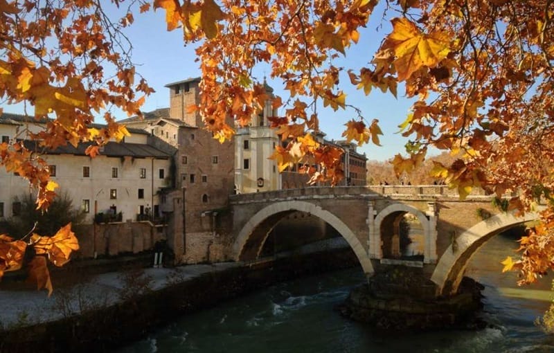 Giornata d'autunno a Roma