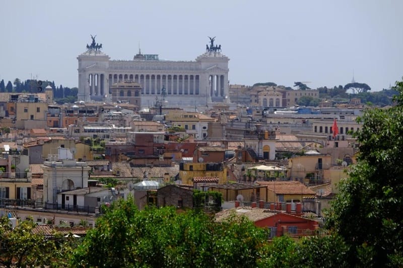 Le quartier de Ludovisi à Rome