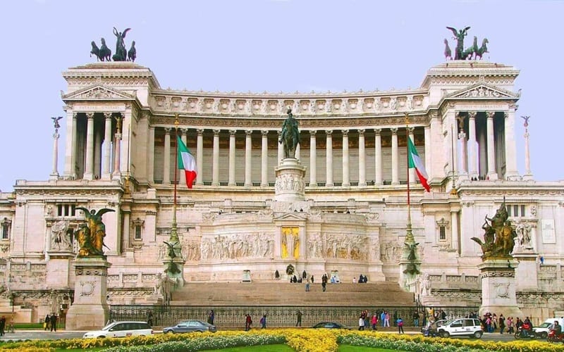 Monument to Victor Emmanuel II in Rome