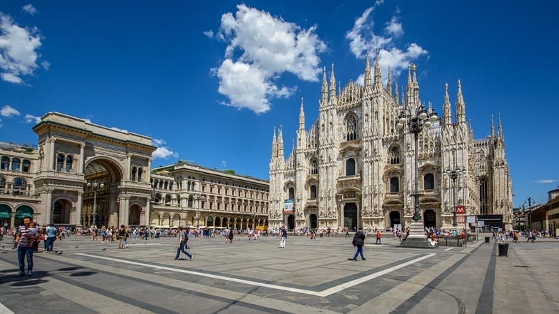 Piazza del Duomo a Milano