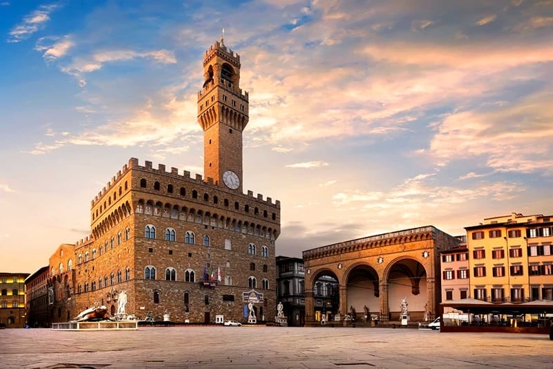 Piazza della Signoria a Firenze