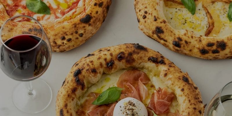 Pizzas au Piccolo Buco à Rome