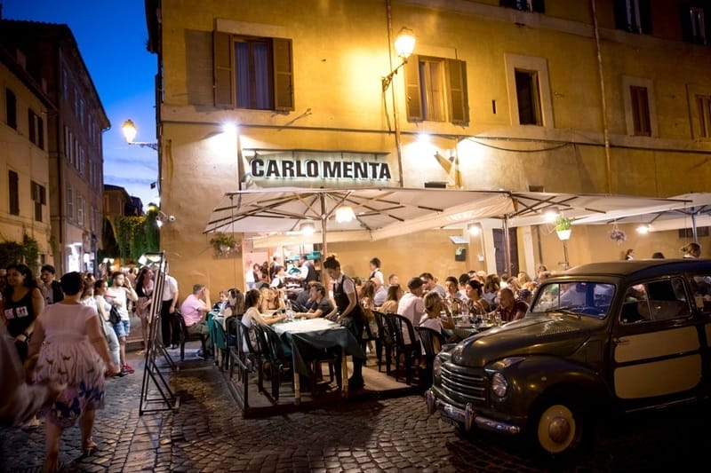 Carlo Menta restaurant in Rome