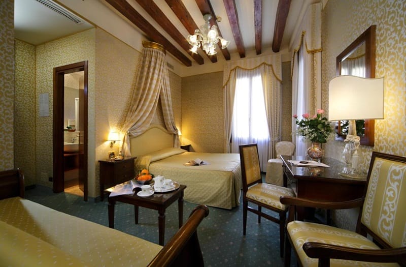 Quarto no Hotel Ca' D'Oro