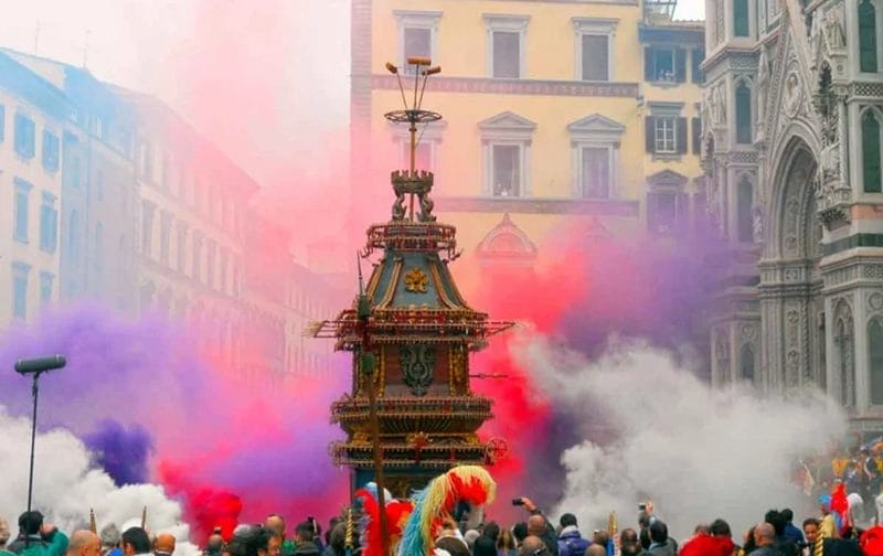 Scoppio del Carro a Firenze