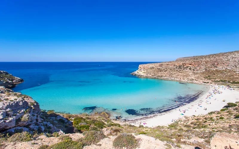 Spiaggia dei Conigli em Lampedusa