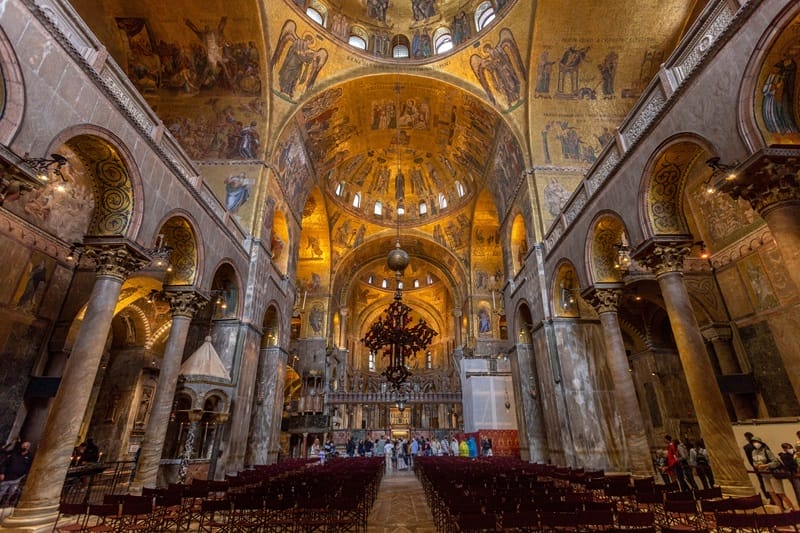 La Basilica di San Marco a Venezia