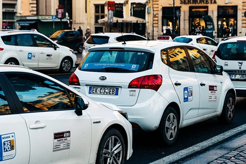 Taxis à Rome