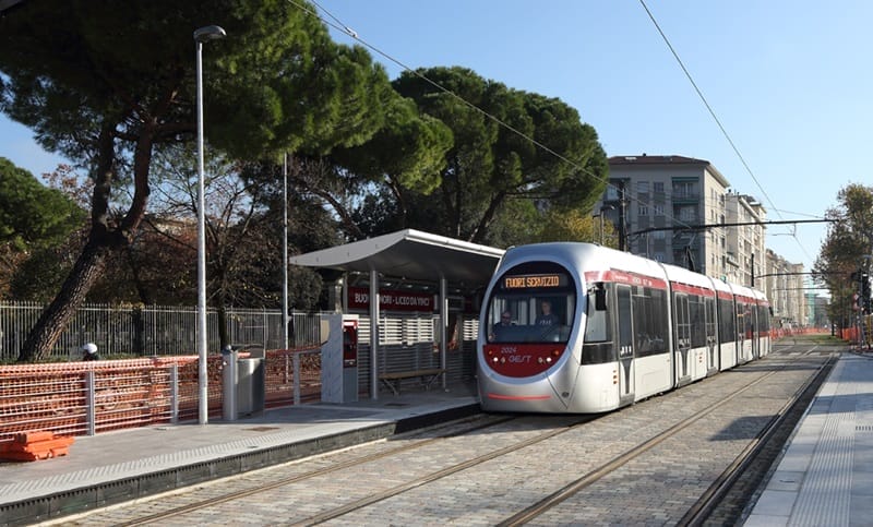 Tramway à Florence