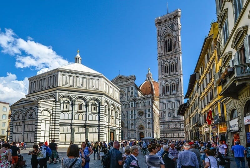 Via Calimala a Firenze