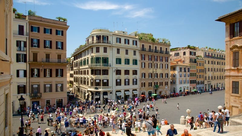 Via del Babuino in Rom