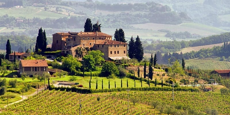 Vignobles en Italie