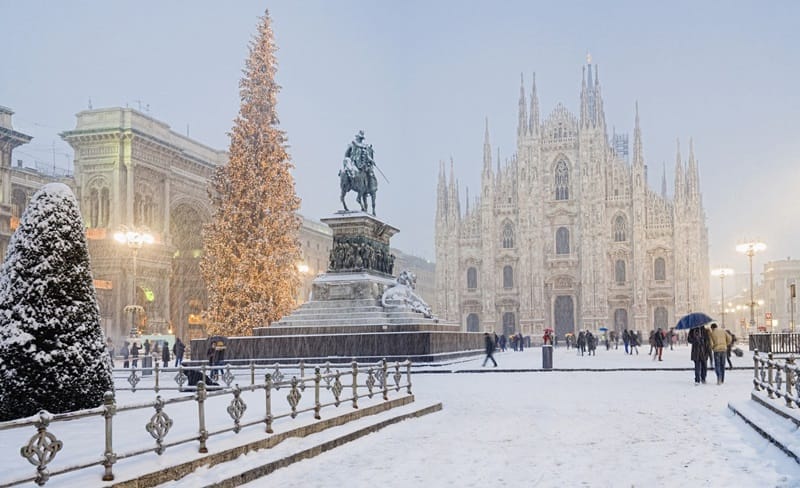 Winter in Milan