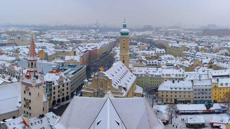 Winter in München