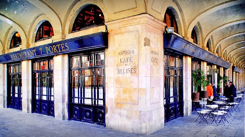 Restaurant 7 Portes à Barcelone