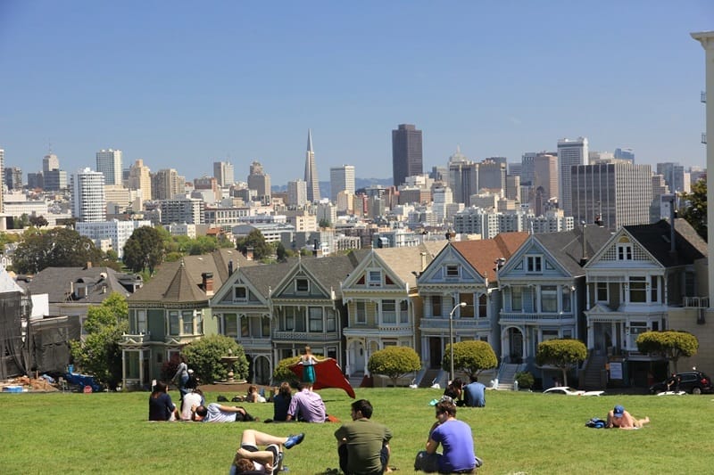 Alamo Square in San Francisco