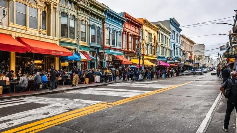 Les bars de la rue Fillmore à San Francisco