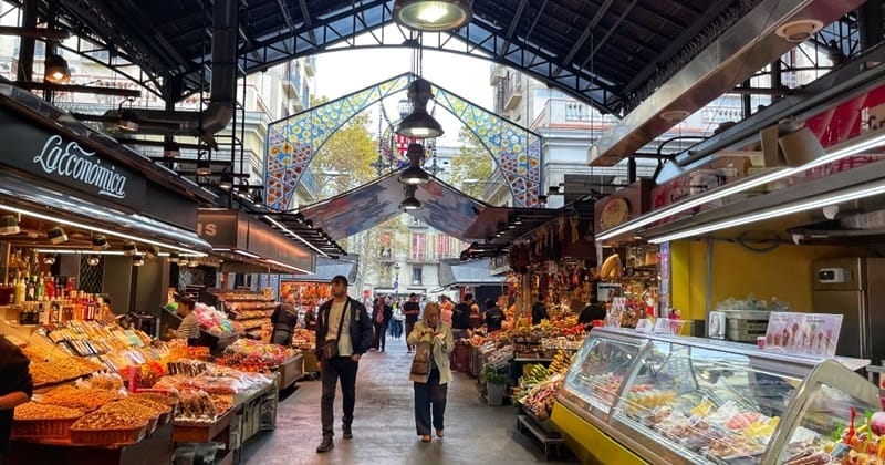 Mercado de la Boquería de Barcelona