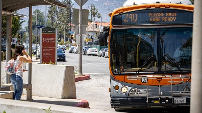 Bus in Los Angeles