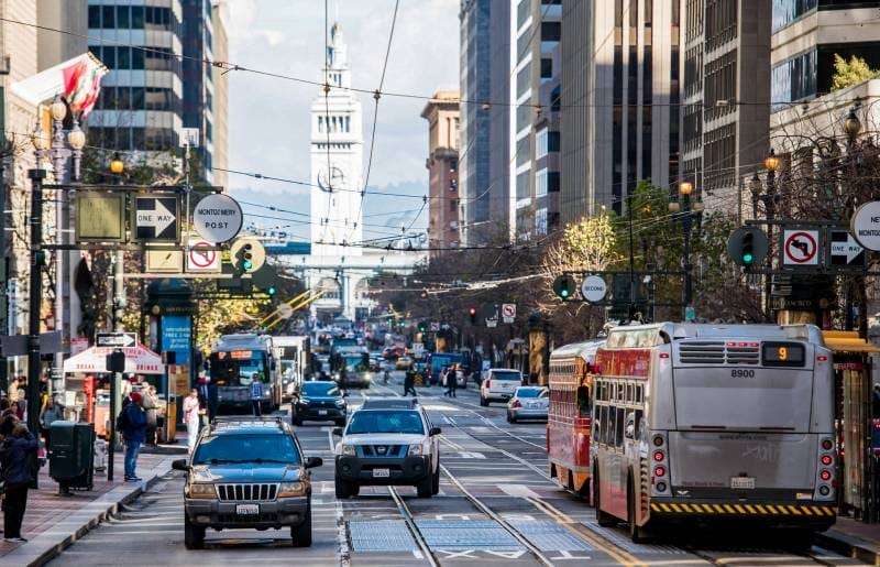 Cars in San Francisco