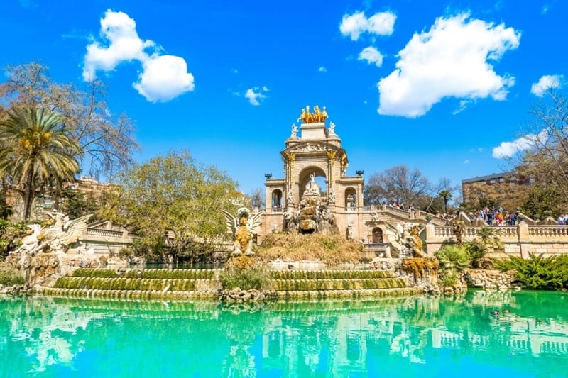 Parco della Ciutadella a Barcellona