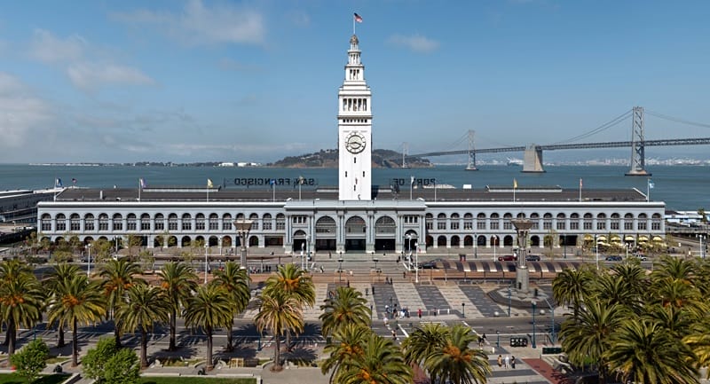 Ferry Building-Marktplatz in San Francisco