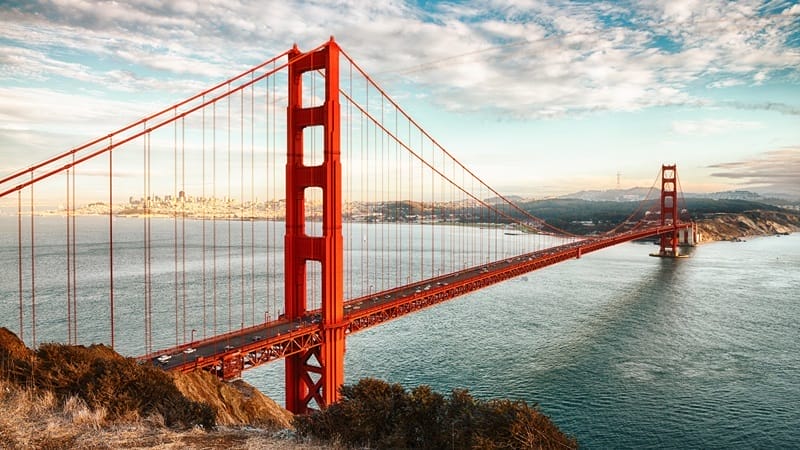 Ponte Golden Gate em São Francisco