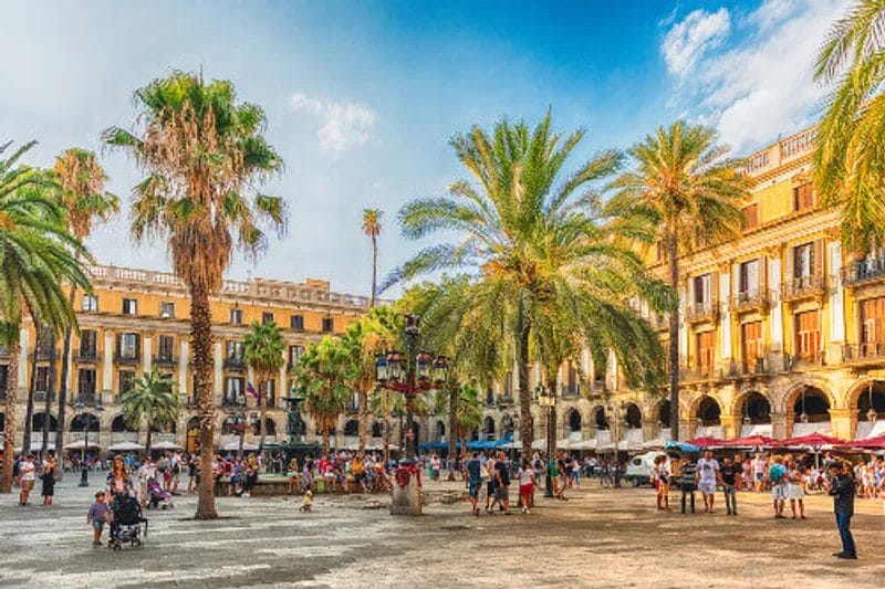 Gothic Quarter in Barcelona