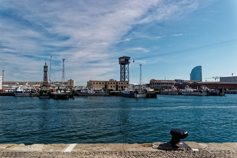 Moll d'Espanya em Barcelona