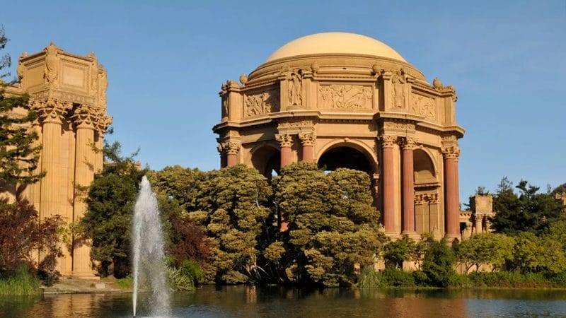 Palácio de Belas Artes em São Francisco