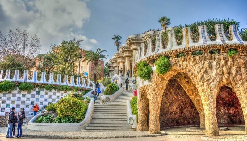 Parc Güell em Barcelona