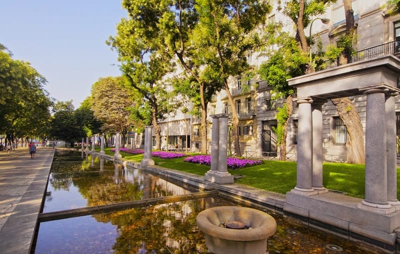 Quartier du Paseo del Prado à Madrid