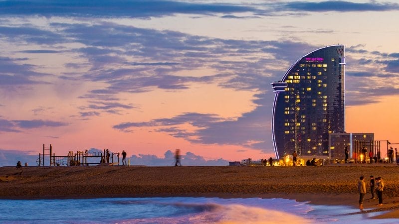 Passeig Marítim à Barcelone