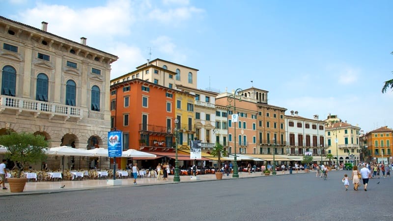 Piazza Brà a Verona