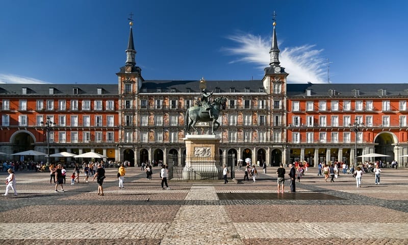 Plaza Mayor a Madrid