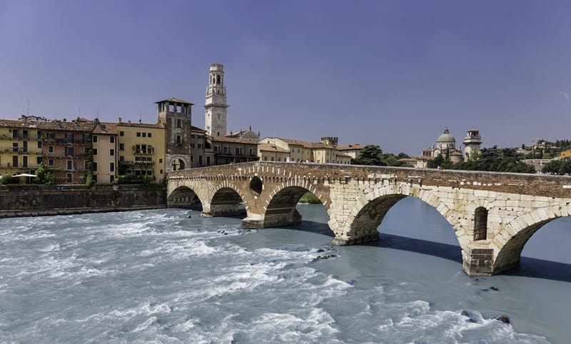 Ponte di Pietra in Verona