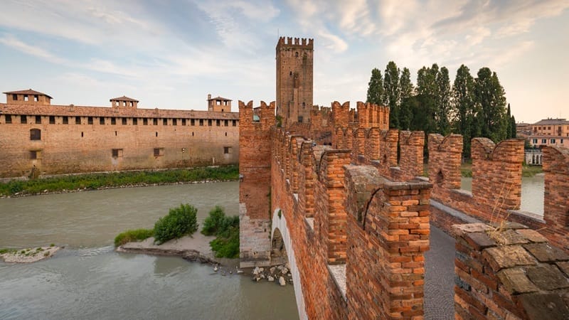 Ponte Scaligero em Verona