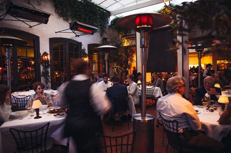 Spago Restaurant in Los Angeles