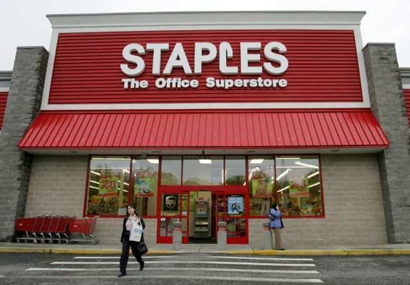 Staples store in Los Angeles