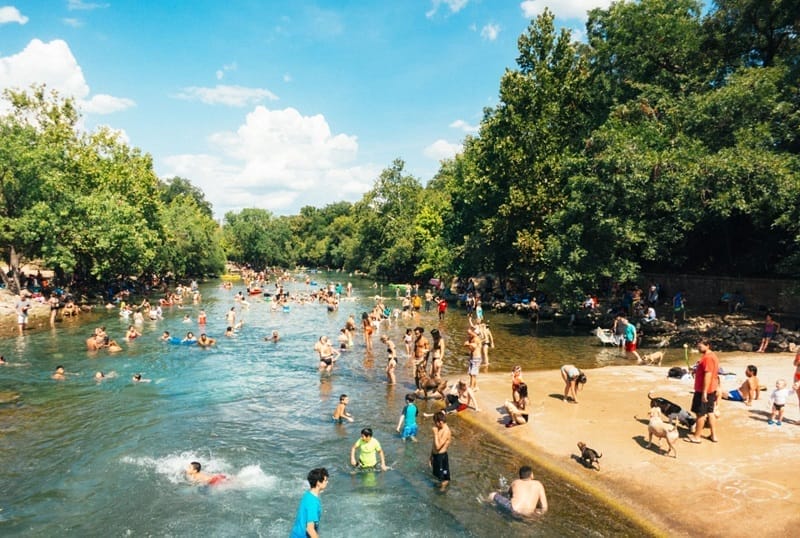 Städtisches Schwimmbad Barton Springs