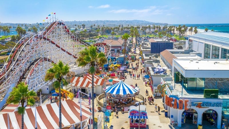 Belmont Park à San Diego