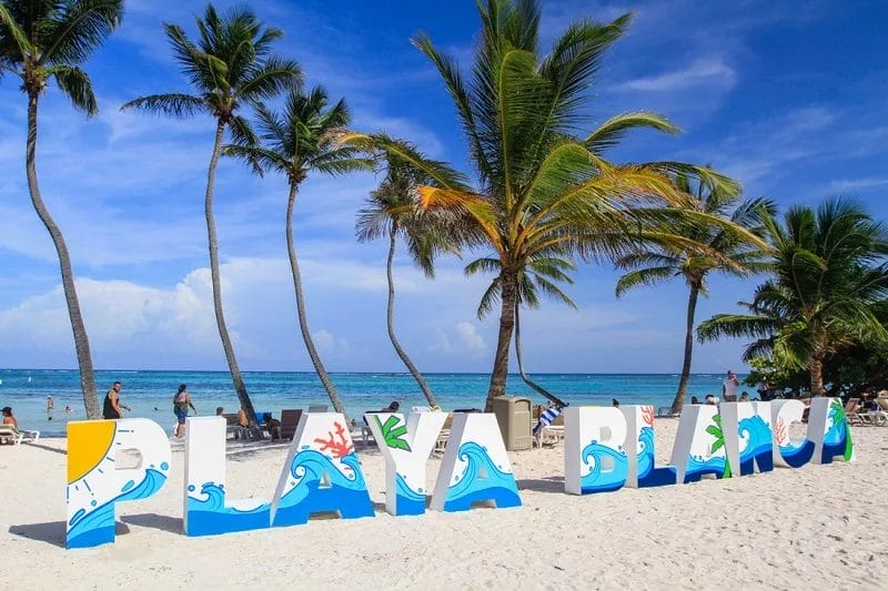 Plage de Blanca à Punta Cana